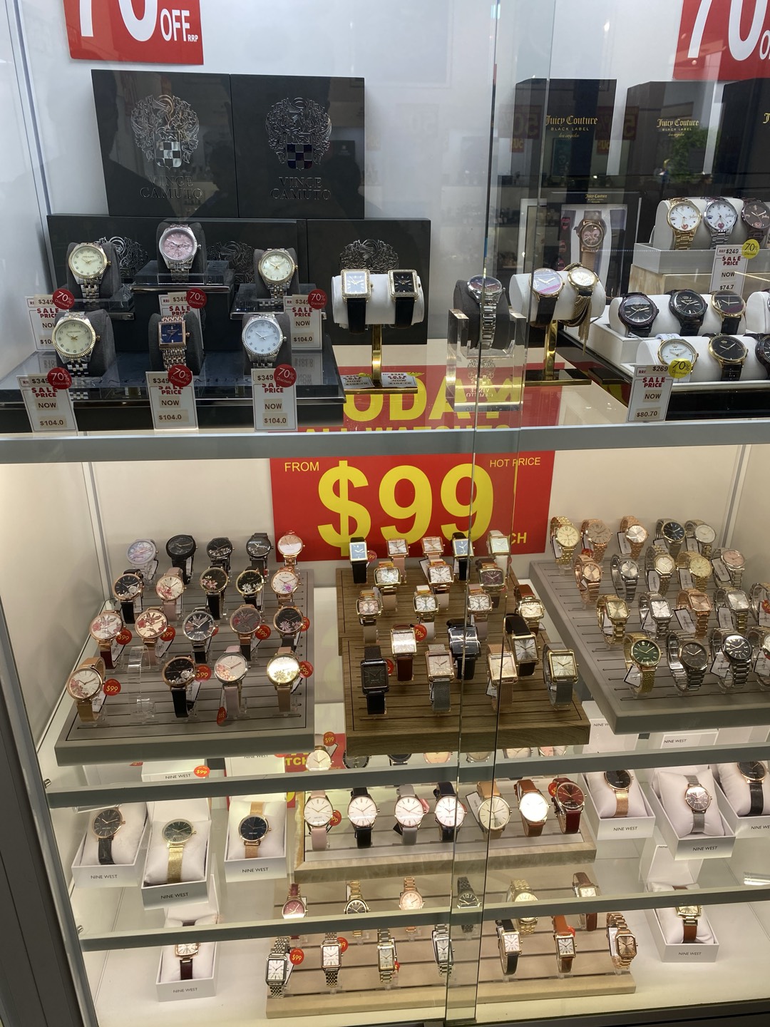 Watches (70 percent off ) -various prices